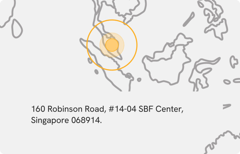 Zimozi software development agency in Singapore: Map interface